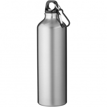 Logotrade promotional merchandise picture of: Oregon 770 ml aluminium water bottle with carabiner