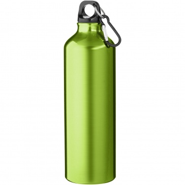 Logo trade advertising products picture of: Oregon 770 ml aluminium water bottle with carabiner