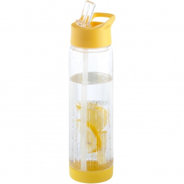 Logo trade advertising product photo of: Tutti-frutti 740 ml Tritan™ infuser sport bottle