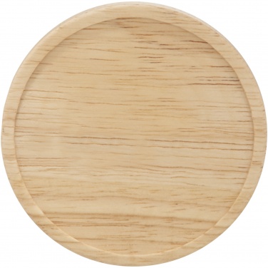 Logotrade advertising product image of: Hearth 400 ml ceramic mug with wooden coaster