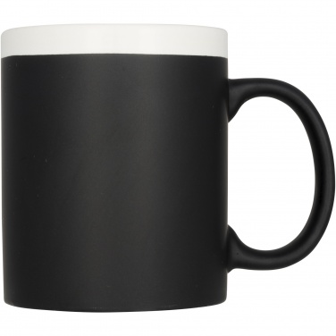 Logotrade promotional item picture of: Chalk-write 330 ml ceramic mug
