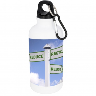Logotrade promotional item picture of: Oregon 400 ml sublimation water bottle