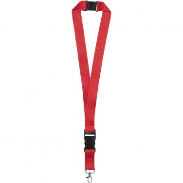 Logo trade promotional items picture of: Yogi lanyard detachable buckle break-away closure