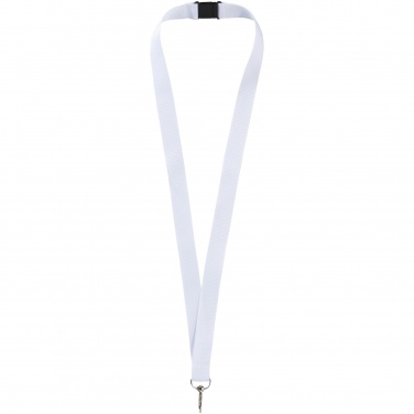 Logo trade promotional item photo of: Lago lanyard with break-away closure