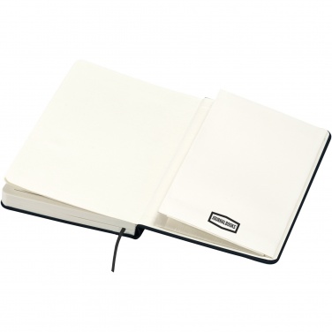 Logo trade promotional giveaways image of: Executive A4 hard cover notebook