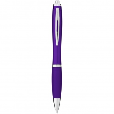 Logotrade promotional giveaways photo of: Nash ballpoint pen with coloured barrel and grip