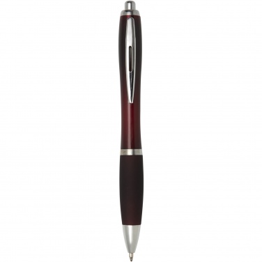 Logotrade promotional products photo of: Nash ballpoint pen with coloured barrel and grip