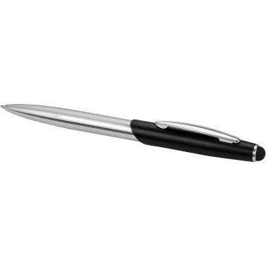 Logo trade promotional gift photo of: Geneva stylus ballpoint pen and rollerball pen set