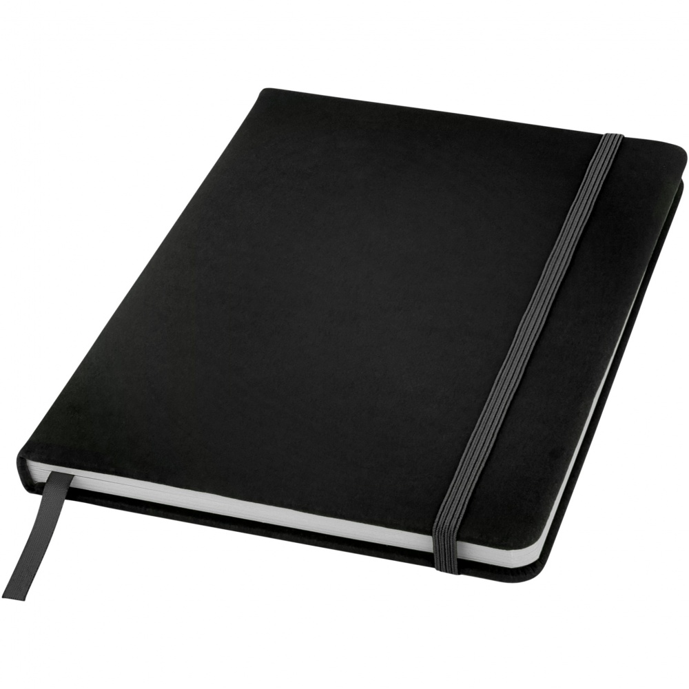 Logo trade promotional giveaways picture of: Spectrum A5 hard cover notebook