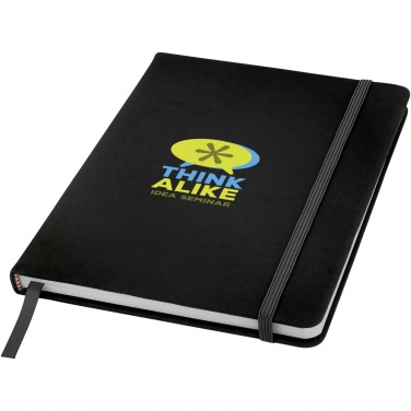 Logo trade corporate gifts picture of: Spectrum A5 hard cover notebook