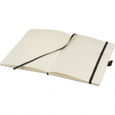 Logo trade corporate gifts picture of: Revello A5 soft cover notebook