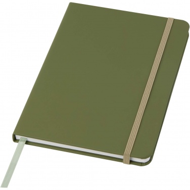 Logo trade promotional giveaways image of: Spectrum A5 notebook with blank pages