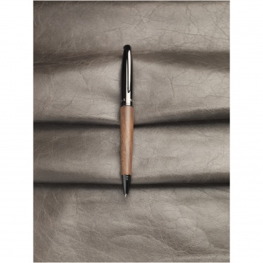 Logotrade promotional item image of: Loure wood barrel ballpoint pen