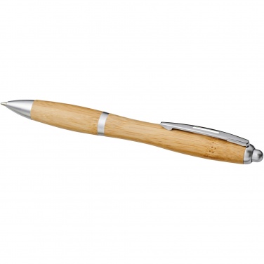 Logotrade promotional item picture of: Nash bamboo ballpoint pen