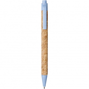 Logotrade promotional product picture of: Midar cork and wheat straw ballpoint pen