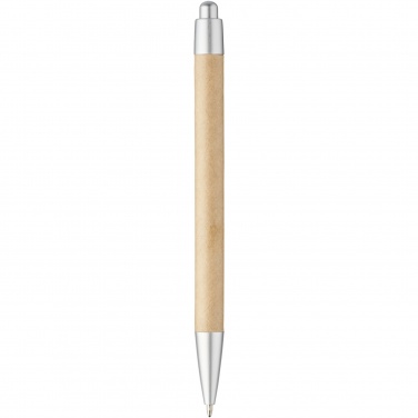 Logo trade promotional giveaways picture of: Tiflet recycled paper ballpoint pen