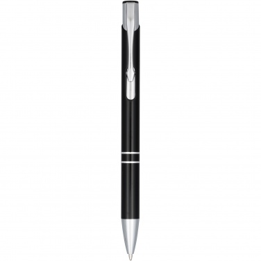 Logotrade promotional merchandise picture of: Moneta anodized aluminium click ballpoint pen