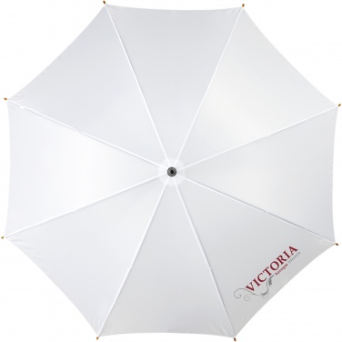 Logo trade advertising products picture of: Kyle 23" auto open umbrella wooden shaft and handle