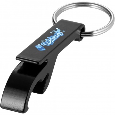 Logo trade promotional merchandise photo of: Tao bottle and can opener keychain