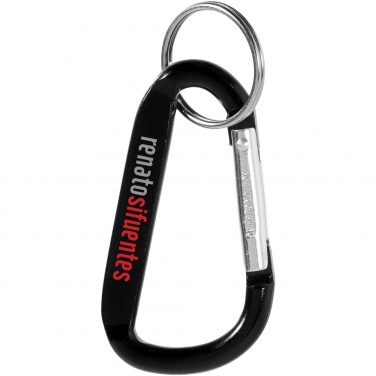 Logotrade promotional giveaway picture of: Timor carabiner keychain