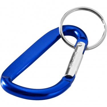 Logo trade promotional merchandise photo of: Timor carabiner keychain
