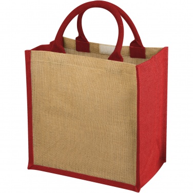 Logo trade promotional merchandise image of: Chennai jute tote bag 16L