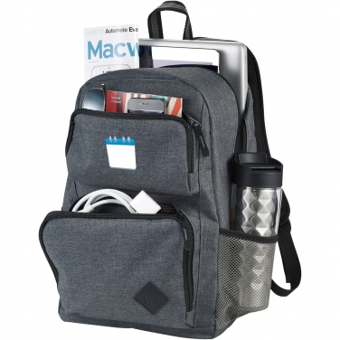Logo trade promotional item photo of: Graphite Deluxe 15" laptop backpack 20L