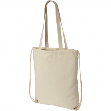Logo trade promotional gift photo of: Eliza 240 g/m² cotton drawstring bag 6L