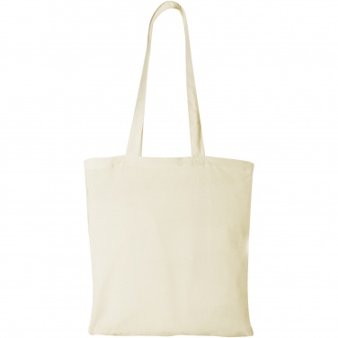 Logo trade promotional giveaways image of: Peru 180 g/m² cotton tote bag 7L
