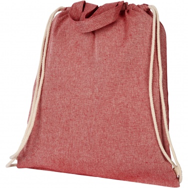 Logo trade advertising products picture of: Pheebs 150 g/m² recycled drawstring bag 6L