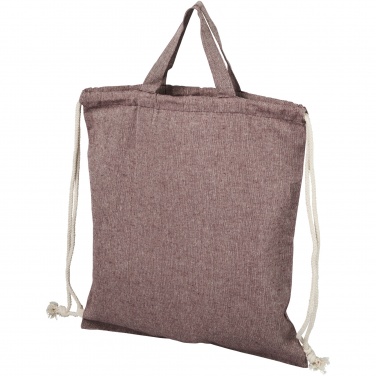 Logo trade promotional products picture of: Pheebs 150 g/m² recycled drawstring bag 6L
