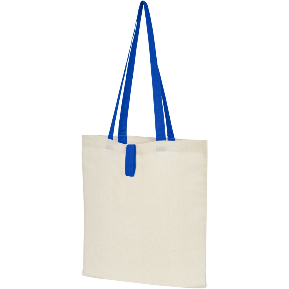 Logotrade promotional product picture of: Nevada 100 g/m² cotton foldable tote bag 7L