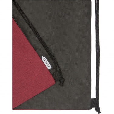 Logo trade promotional merchandise image of: Ross RPET drawstring bag 5L