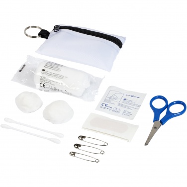 Logotrade promotional gifts photo of: Valdemar 16-piece first aid keyring pouch