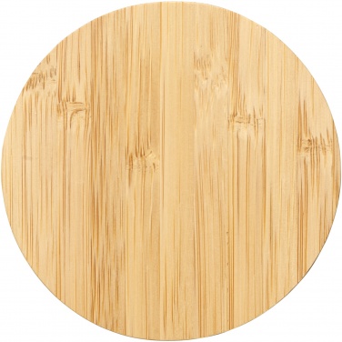 Logotrade promotional giveaway image of: Essence 5W bamboo wireless charging pad