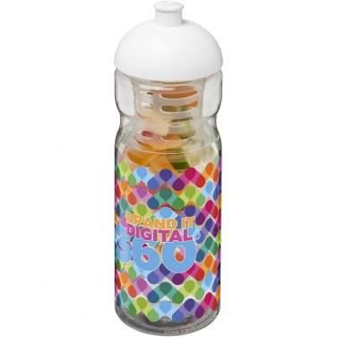 Logotrade promotional merchandise picture of: H2O Active® Base 650 ml dome lid sport bottle & infuser