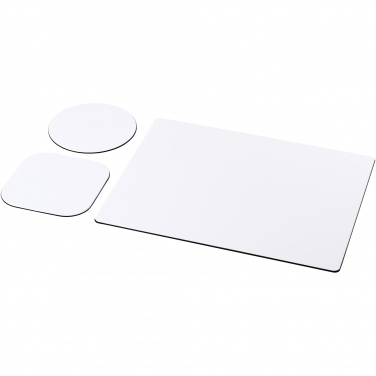 Logotrade corporate gifts photo of: Brite-Mat® mouse mat and coaster set combo 1