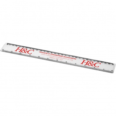 Logotrade business gift image of: Renzo 30 cm plastic ruler