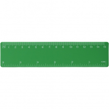 Logo trade promotional products picture of: Rothko 15 cm plastic ruler