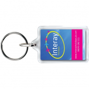 Logo trade promotional gifts image of: Midi Y1 compact keychain