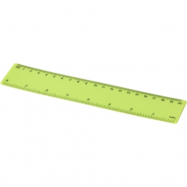 Logo trade promotional products picture of: Rothko 20 cm plastic ruler