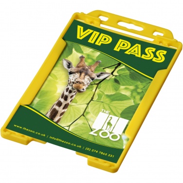 Logo trade business gift photo of: Pierre plastic card holder