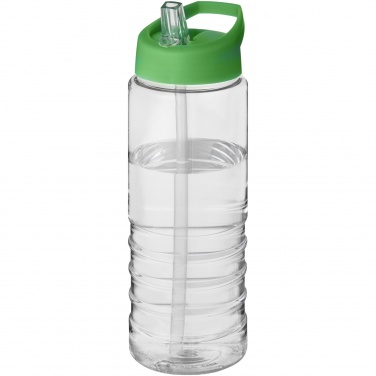 Logo trade promotional giveaways image of: H2O Active® Treble 750 ml spout lid sport bottle