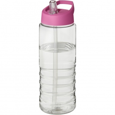 Logo trade advertising products image of: H2O Active® Treble 750 ml spout lid sport bottle