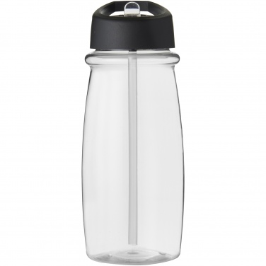 Logo trade promotional products image of: H2O Active® Pulse 600 ml spout lid sport bottle