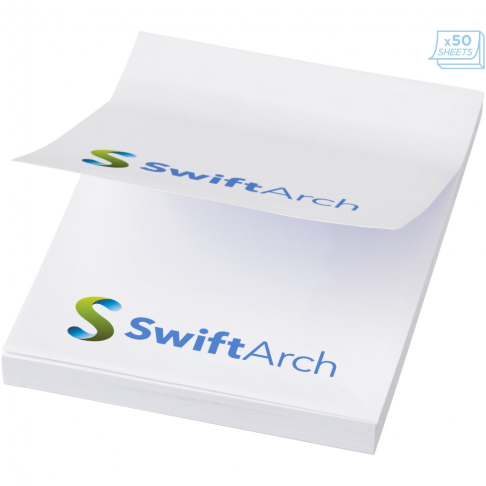 Logo trade promotional gifts picture of: Sticky-Mate® A8 sticky notes 50x75mm