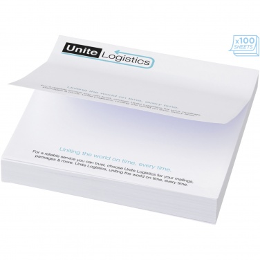 Logo trade advertising products picture of: Sticky-Mate® large square sticky notes 100x100mm