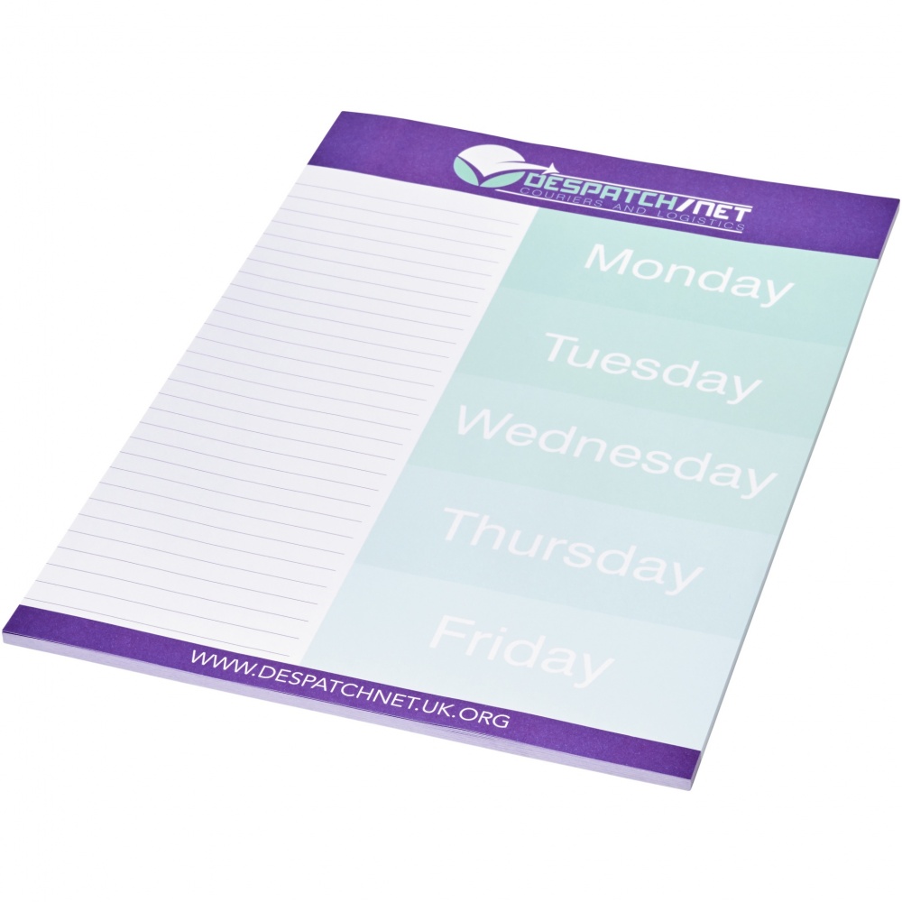 Logo trade promotional giveaways picture of: Desk-Mate® A4 notepad