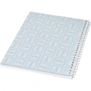 Logo trade advertising products picture of: Desk-Mate® spiral A4 notebook