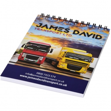 Logotrade corporate gift picture of: Desk-Mate® spiral A6 notebook